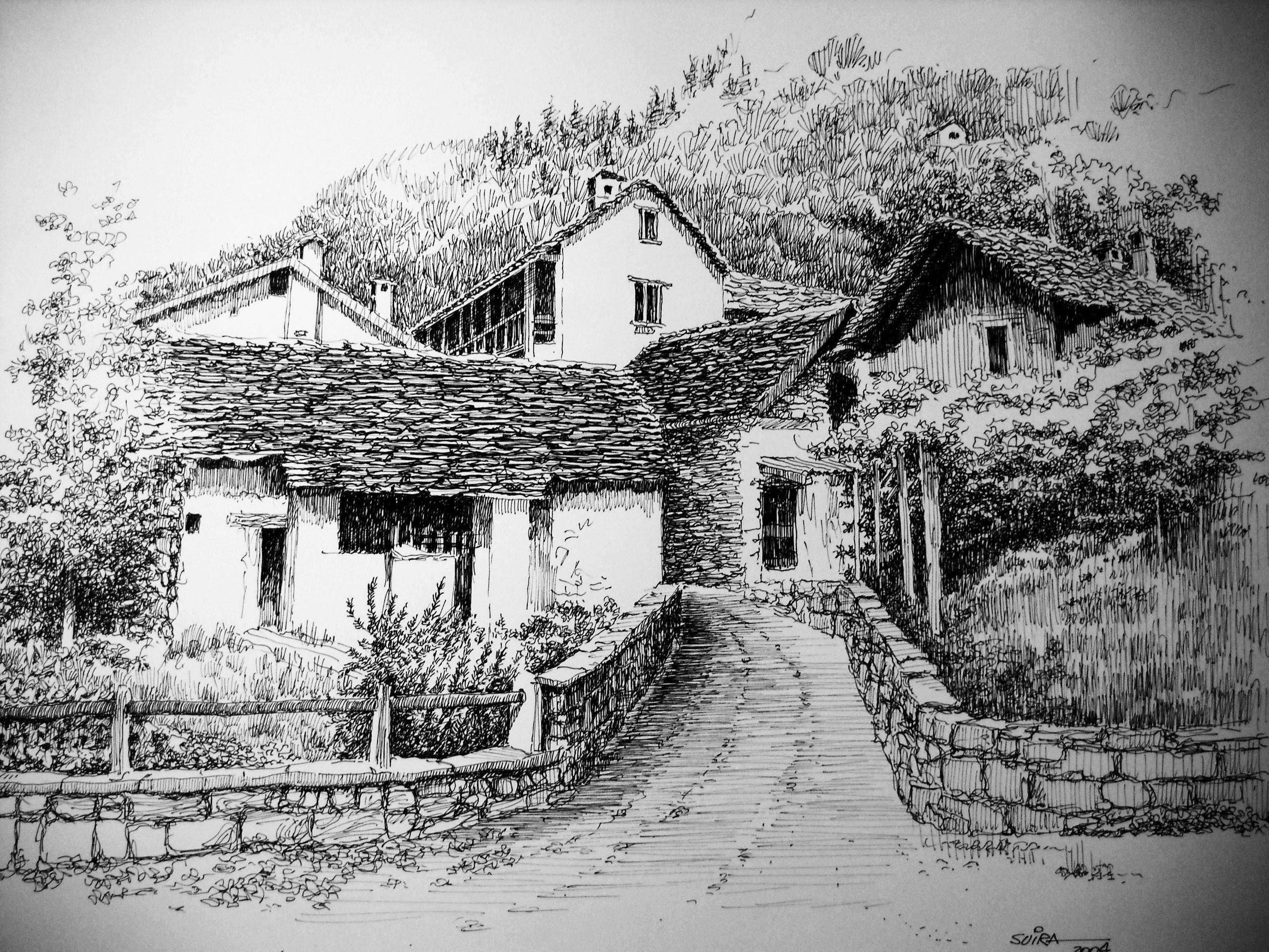 119. 2004. china. someo v.maggia. 48x30